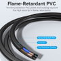 Vention Cable de alimentación forma 8 ZCLBAC CEE7/16 macho a C7 hembra 1.8m